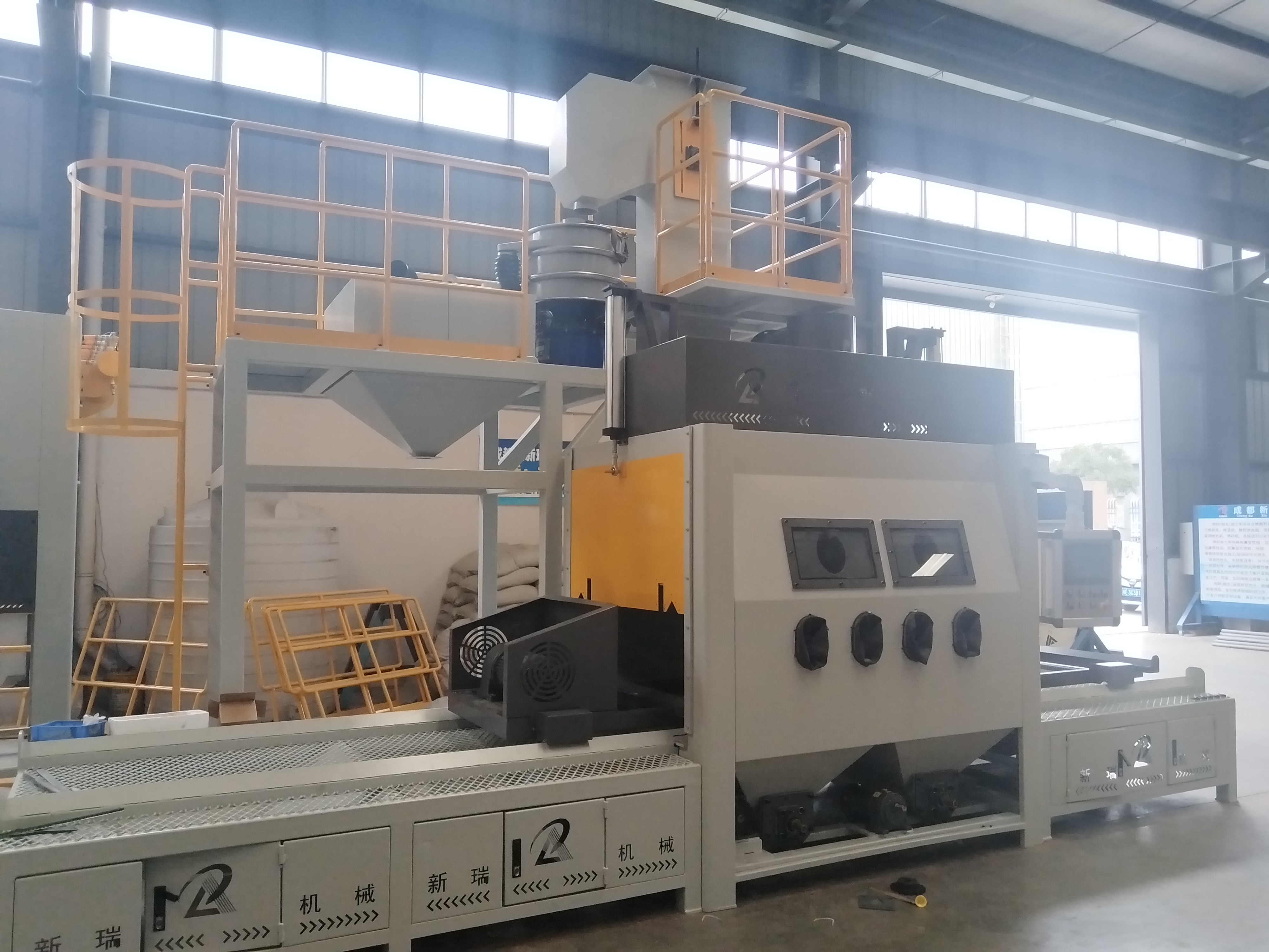 輕松搞定表面處理，輸送式自動噴砂機(jī)來助力